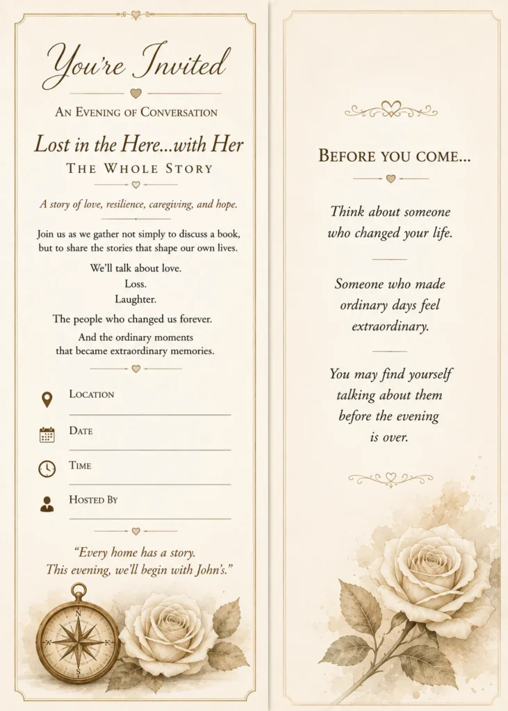 Printable Book Club Invitation